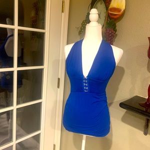 Venus, Bright Blue Halter